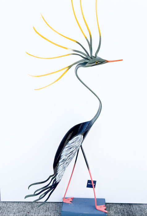 Tall Bird Yard Art