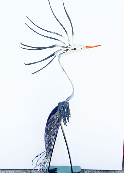 Tall Bird Yard Art