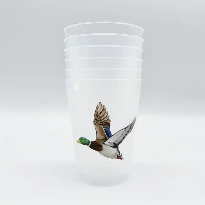 Mallard Duck Party Cup Set