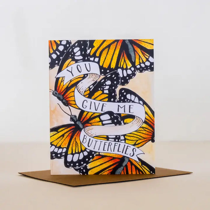 Give Me Butterflies Card