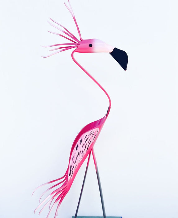 Flamingo Yard Art