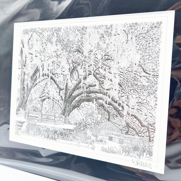 Café Du Monde Oak Print - 11x14