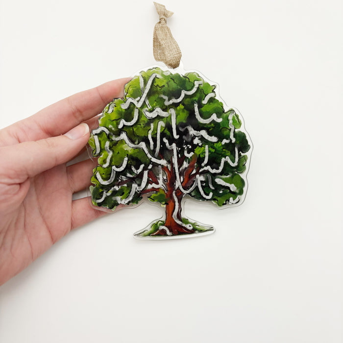 Acrylic Toilet Paper Tree Ornament