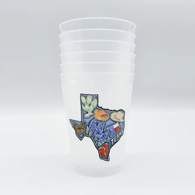 Texas Favorites Party Cup Set - ONLINE EXCLUSIVE