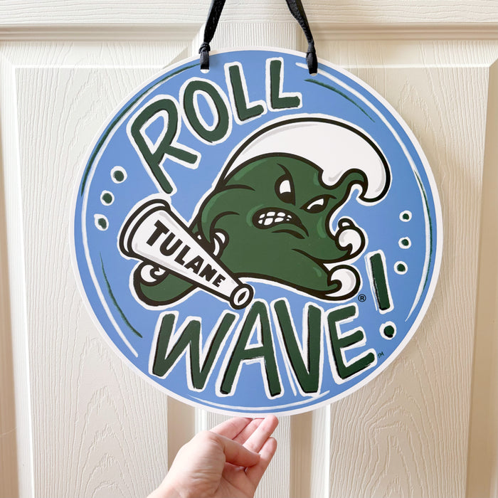 Tulane Roll Wave Door Hanger