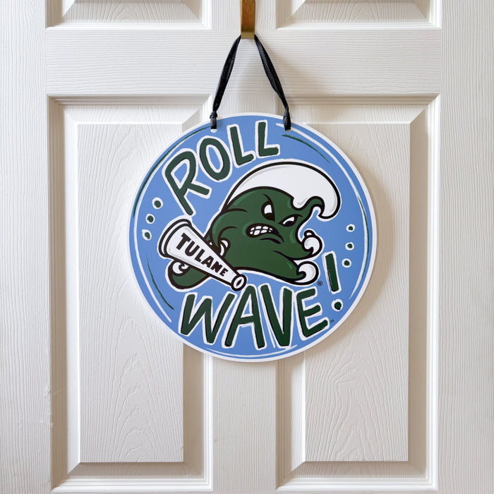 Tulane Roll Wave Door Hanger