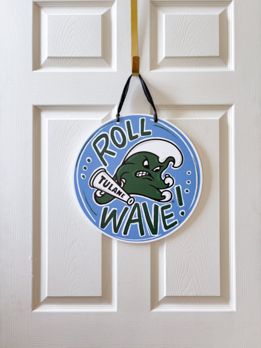 Tulane Roll Wave Door Hanger