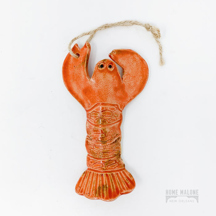 Ceramic Crawfish Ornament