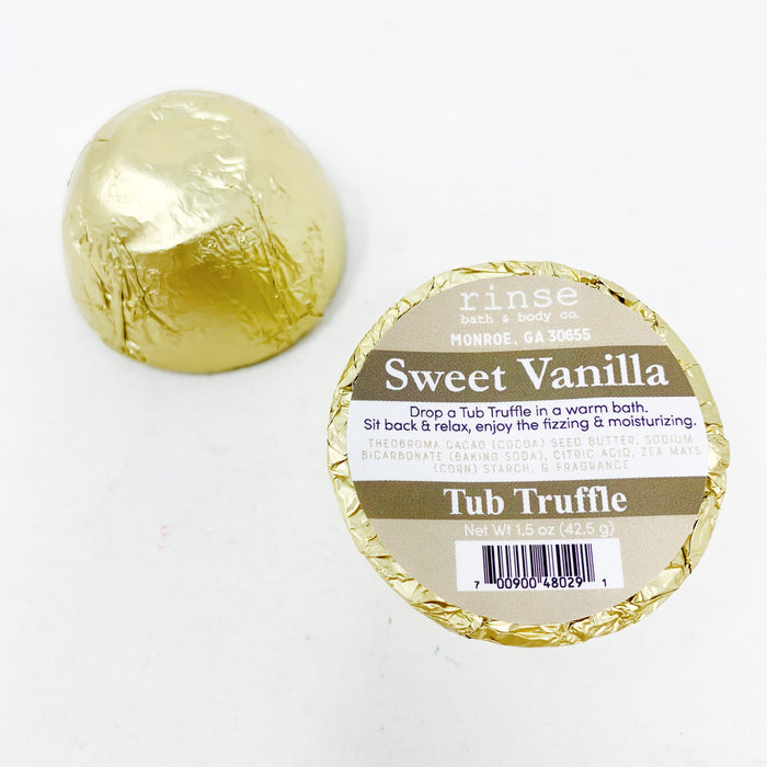 Tub Truffle: Sweet Vanilla