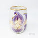 Handpainted Iris Wine Glass