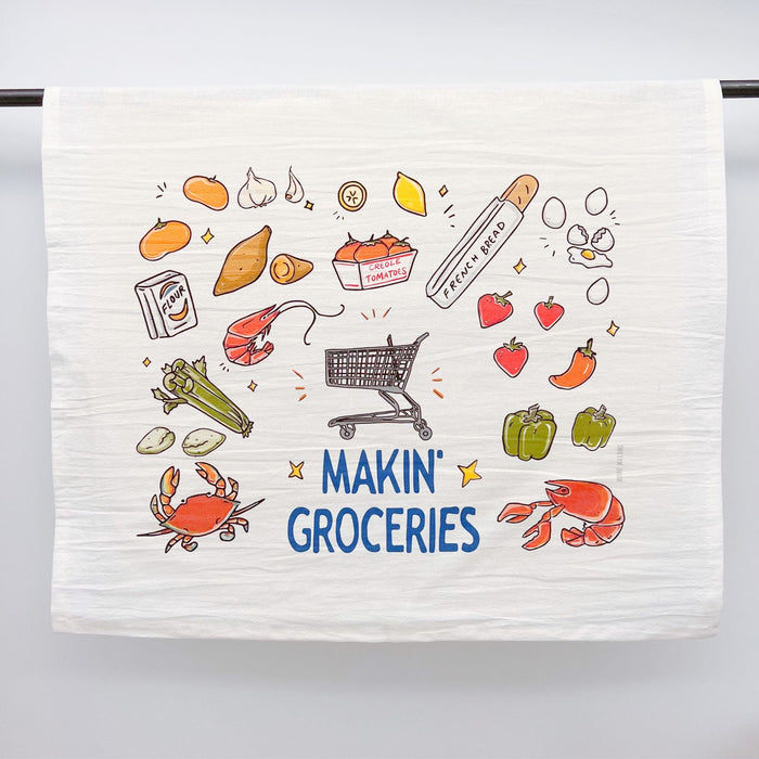Makin' Groceries Towel - Local Life Linens by Home Malone