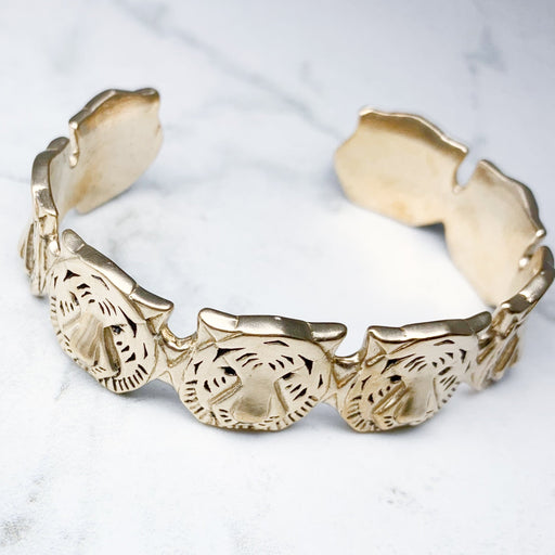 Mimosa Handcrafted Tiger Cuff Bracelet
