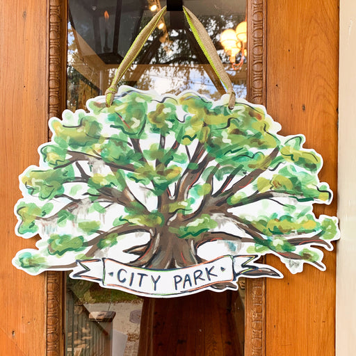 Oak Tree Door Hanger