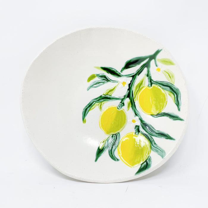 Lemon Ceramic Serving Bowl & Southern Wedding Gifts 