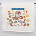 Louisiana Seafood, Seafood Towel, New Orleans Seafood, cute towel, Kitchen Towel, Home Malone, Local Life Linens