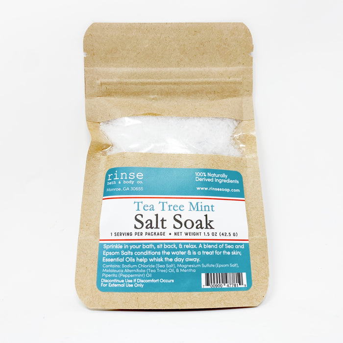 Soaking Salts: Tea Tree Mint