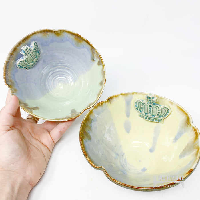 Ceramic Dip Bowl: Crown