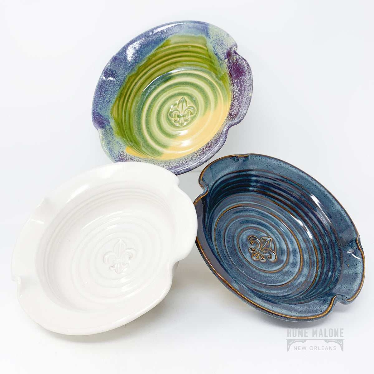 Brie Baker in Light Ocean Breeze – Small House Pottery
