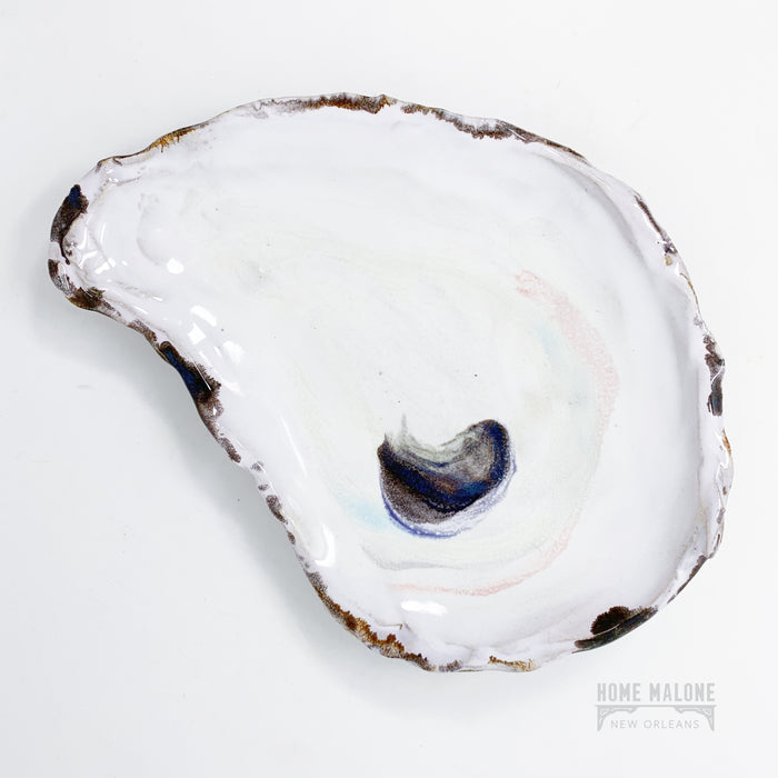 Ceramic Oyster Dish: Deluxe