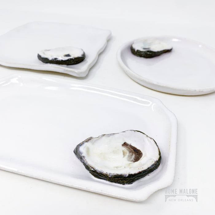 Ceramic Dish with Oyster: Mini