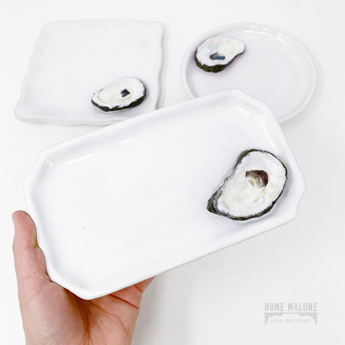 Ceramic Dish with Oyster: Mini