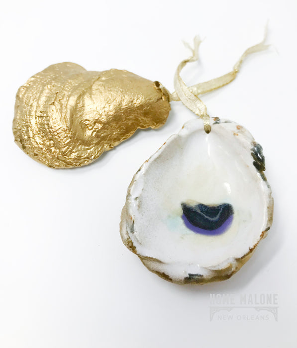 Ceramic Oyster Ornament