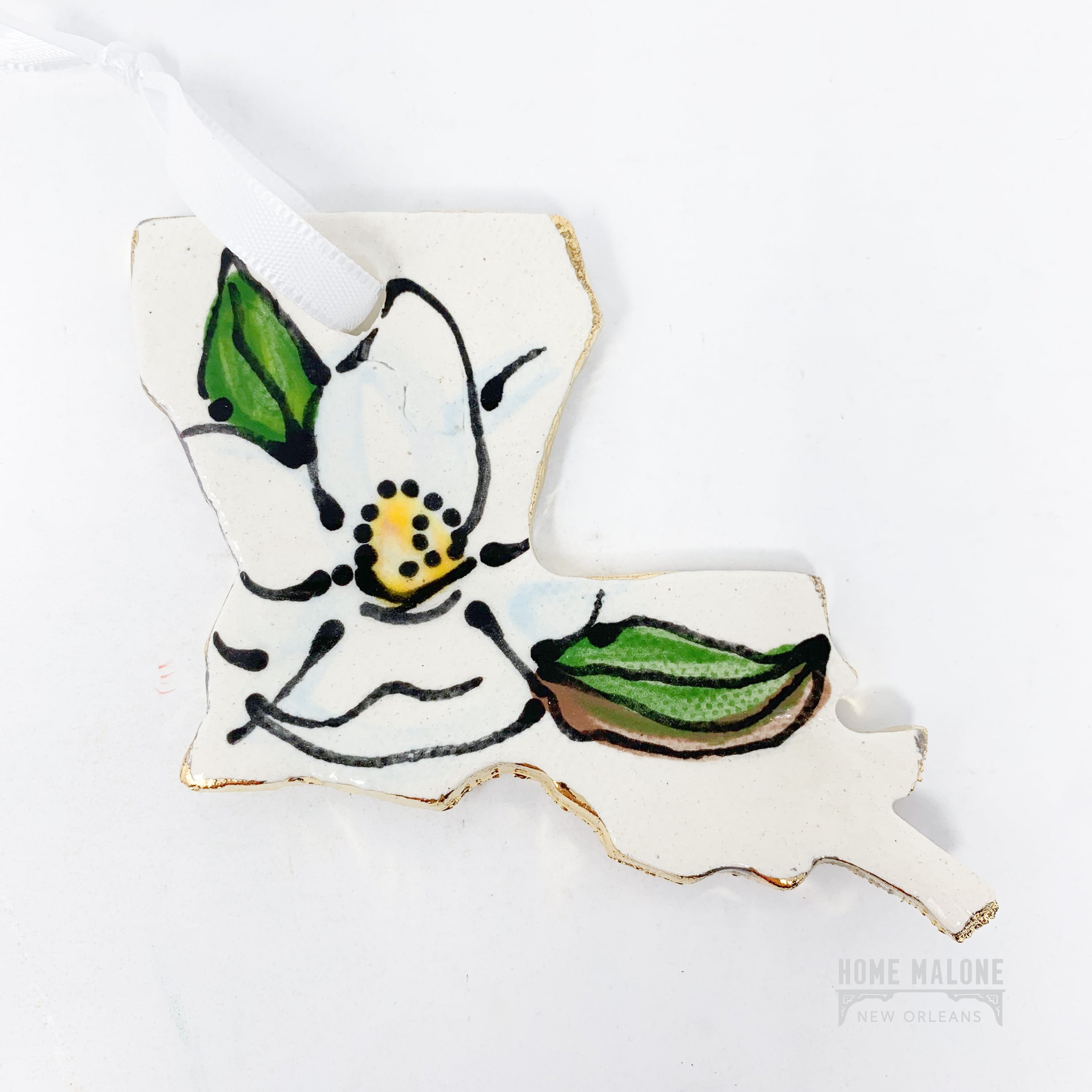 Louisiana Magnolia Ornament & Handcrafted gifts in New Orleans, LA