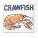 Home Malone Crawfish Wood Kitchen Art Sign