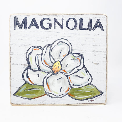 Home Malone Magnolia Wood Sign Kitchen Art