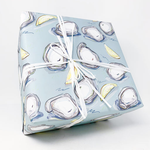 Half Shell Oyster Gift Wrap - Pretty Wrapping Paper in New Orleans