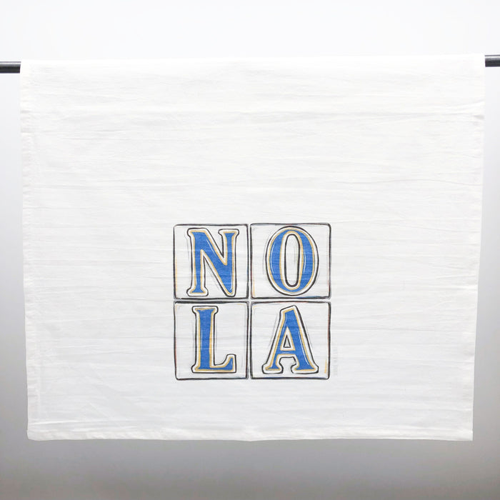 NOLA Tiles Tea Towel