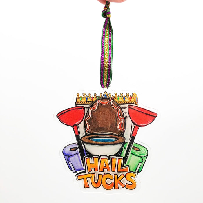 Acrylic Hail Tucks Ornament