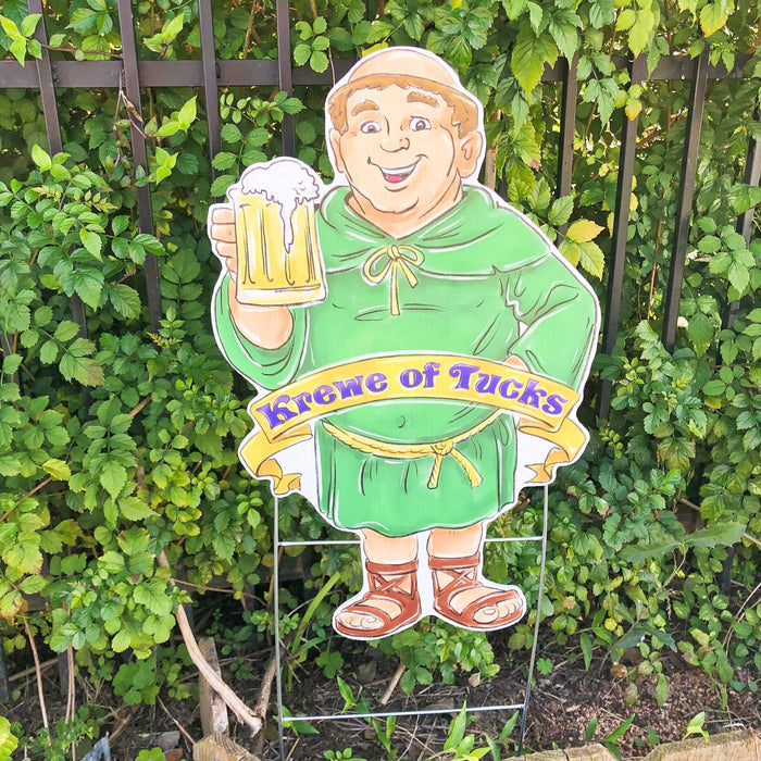 Friar Tuck Yard Sign