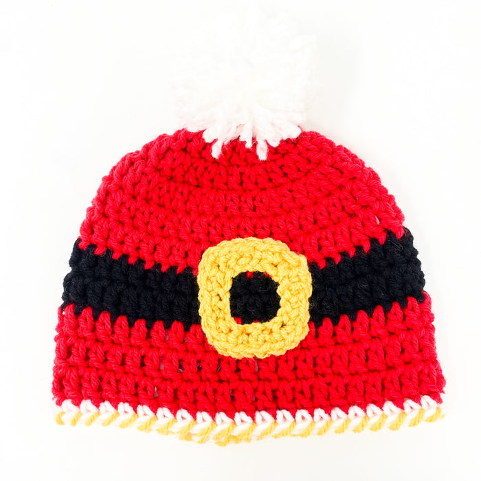 Toddler Santa Knit Hat