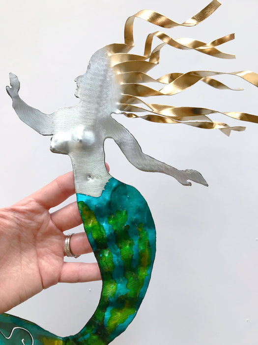 Mermaid Metal Art