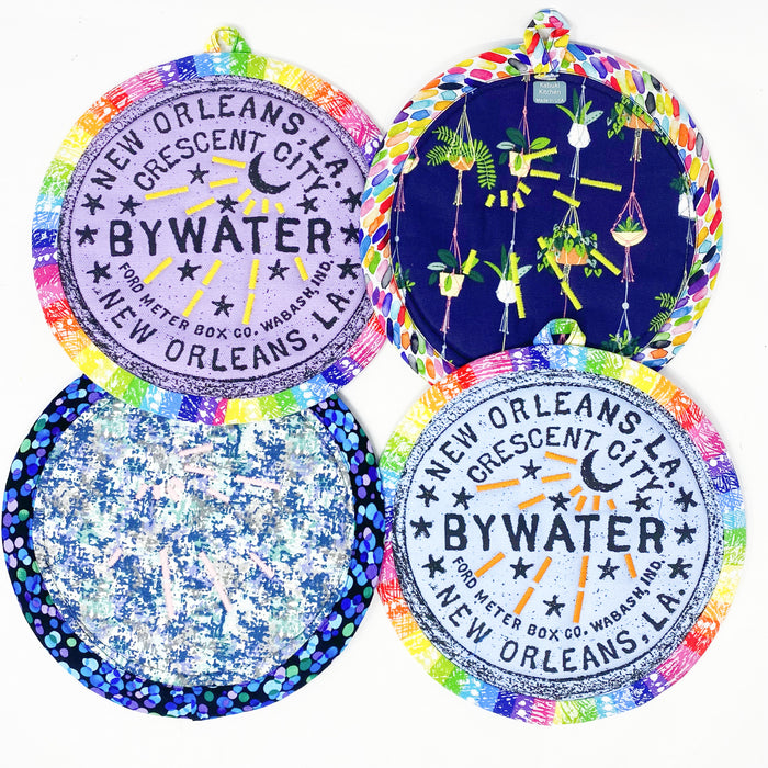 Fabric Potholder: Bywater