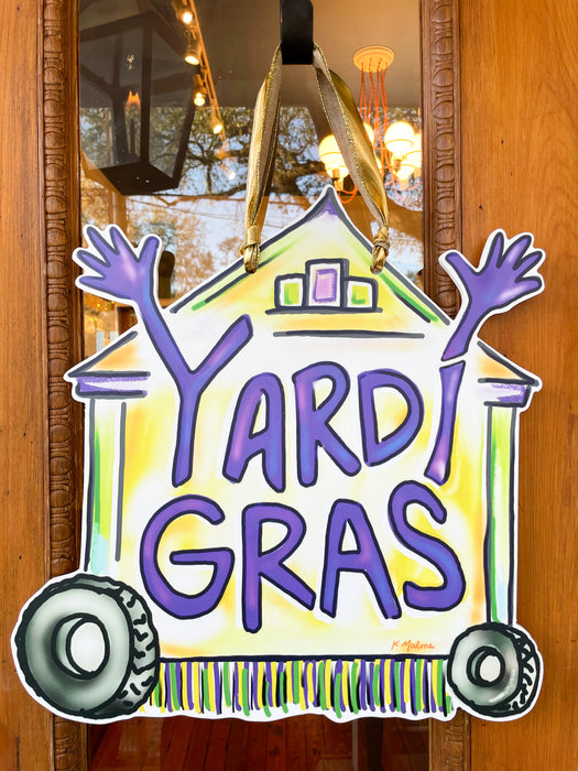 Yardi Gras Door Hanger - ONLINE EXCLUSIVE