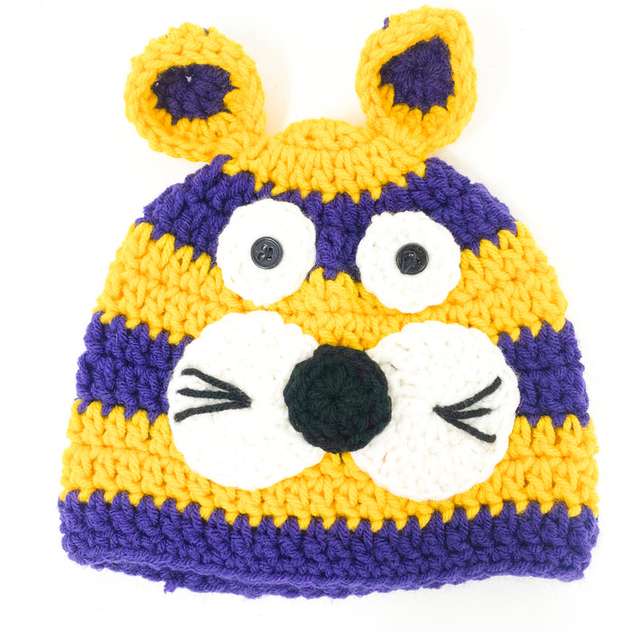 Toddler Tiger Knit Hat