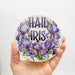 Hail Krewe of Iris, Home Malone, New Orleans Art, Mardi Gras Krewe, Parade, Purple Iris, Louisiana Bearded Iris, Iris Sunglasses, Fat Tuesday