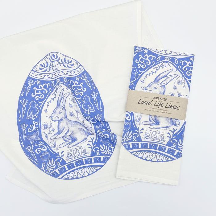 Chinoiserie Easter Egg Kitchen Towel