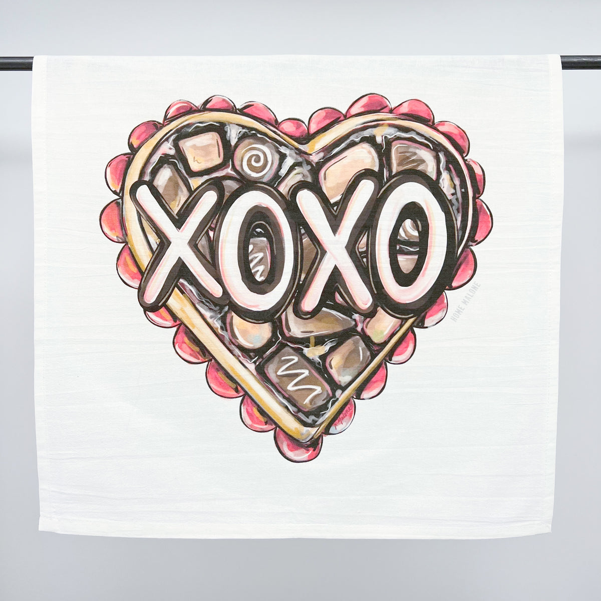 Box Of Chocolates XOXO Valentine's Day Love Towel - Home Malone NOLA