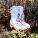 Mardi Gras Majorette White Marching Boots Home Malone New Orleans Outdoor Art Decor Yard Sign House Float