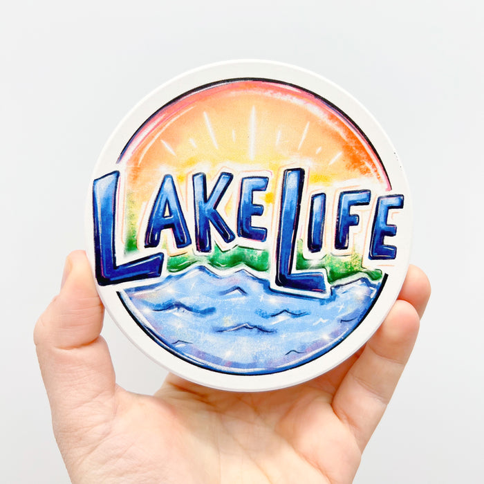 Lake Life Coaster - ONLINE EXCLUSIVE
