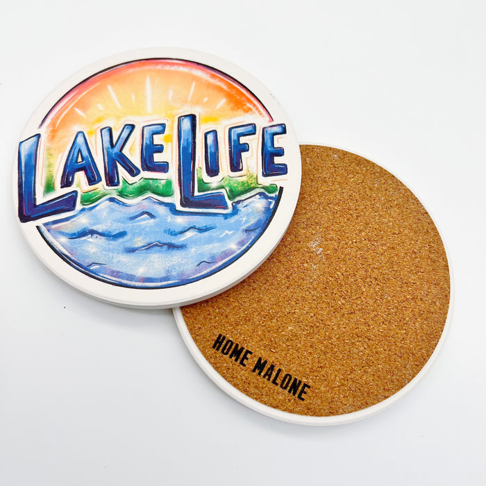 Lake Life Coaster - ONLINE EXCLUSIVE