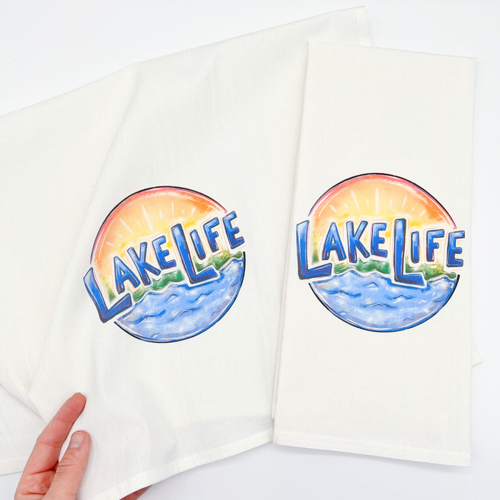 Lake Life Kitchen Towel - ONLINE EXCLUSIVE