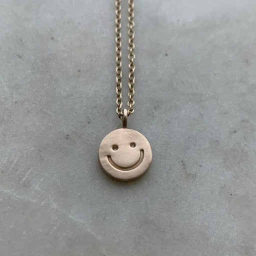 Happy Face Spinner Necklace
