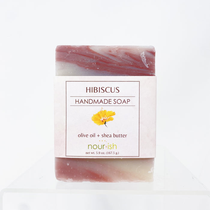 Hibiscus Bar Soap 5.9 oz