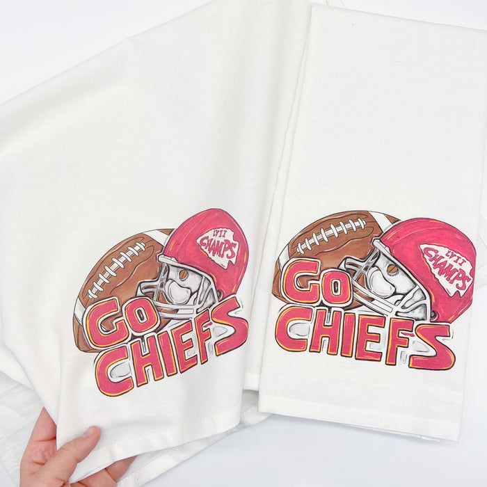 Go Chiefs Tea Towel - ONLINE EXCLUSIVE