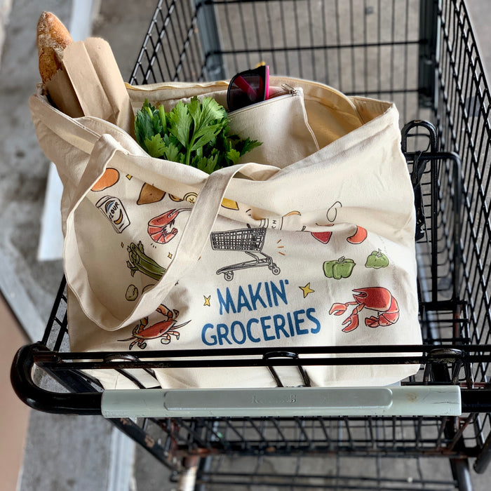 Makin' Groceries Tote Bag