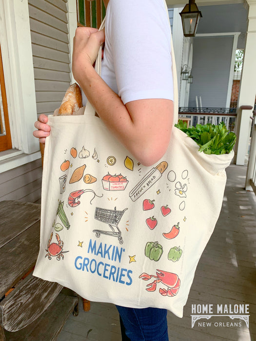 Makin' Groceries Tote Bag